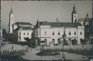 2 db RÉGI erdélyi városképes lap; Szatmár, Zilah / 2 old Transylvanian town-view postcards; Szatmár, Zilah