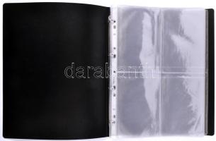 17 lapos, 68 / 136 férőhelyes képeslap berakó