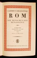 Chłędowski, Casimir [Kazimierz]: Rom. I.: Der Menschen der Renaissance. II.: Der Menschen des Barock...