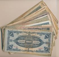 85db-os vegyes, magyar pengő bankjegy tétel T:vegyes