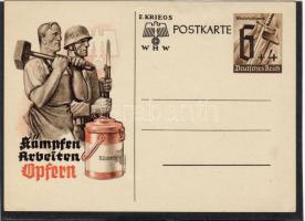 Nemzetiszocialista díjjegyes levelezőlap