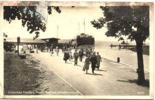 2 db RÉGI külföldi (lengyel és német) városképes lap; Binz, Kahlberg / 2 old foreign (Polish, German...