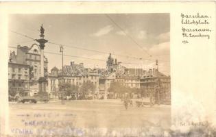 Warsaw, Warszawa; - 2 old postcards