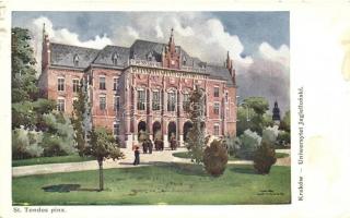 Kraków - 2 old postcards