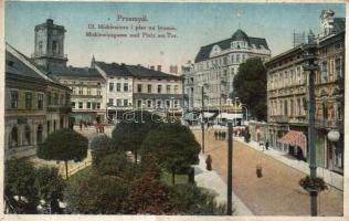 Przemysl, Mickiewiczgasse, Platz am Tor / street, square, gate (EK)