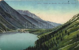 3 db RÉGI lengyel városképes lap; Tátra, Krakkó / 3 old Polish town-view postcards; Tatry, Kraków