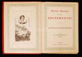 Petőfi Sándor összes költeményei. Bp., 1878, Athenaeum. Illusztrált kiadás. Gazdagon díszített, aran...