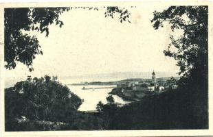 2 db RÉGI jugoszláv városképes lap; Letovisce Bled, Krk / 2 old Yugoslavian town-view postcards; Letovisce Bled, Krk