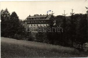 4 db VEGYES szlovák és cseh városképes lap; Beckov, Lednice, Letovice / 4 mixed Slovakian and Czech town-view postcards; Beckov, Lednice, Letovice