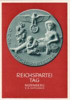 Nemzetiszocialista díjjegyes propagandalap