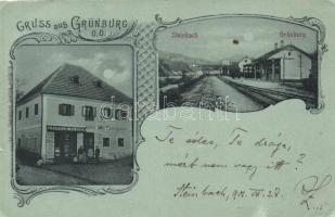 10 db RÉGI külföldi városképes lap; amerikai, osztrák és olasz / 10 old foreign town-view postcards; American, Austrian and Italian