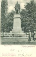 Debrecen, Csokonai szobor, kiadja Pongrácz Géza (EK)