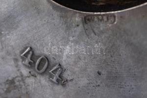 WMF szecessziós figurális asztali kínáló, ezüstözött alpakka, jelzett, m:24 cm, 17×29 cm/ WMF art no...