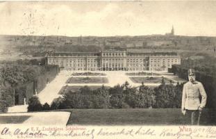 Vienna, Wien XIII. Schönbrunn / castle, Franz Joseph (EK)