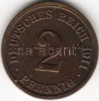 D.Reich 1911E 2Pf  T:3