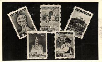1938-1939 'Magyar a magyarért' alkalmi bélyegsorozat / Hungarian commemorative stamps So. Stpl