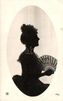 Silhouette of a lady (EB)