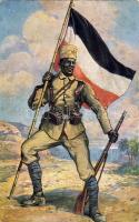 Deutsch-Ostafrika katonai propagandalap