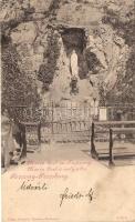 Pozsony, Mária szobor / statue(ázott / wet damage)