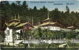 Bártfafürdő, New York kaszinó / casino (kis szakadás / small tear)