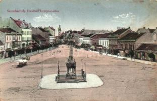 Szombathely, Erzsébet királyné utca, Wirth J. üzlete (EB)