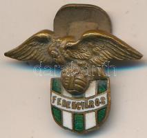 DN "Ferencváros" zománcozott gomblyukjelvény T:2