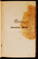 Schillers sämmtliche Werke. 9. köt. Stuttgart, 1836, Verlag der J. G. Cottaschen Buchhandlung. Kicsi...