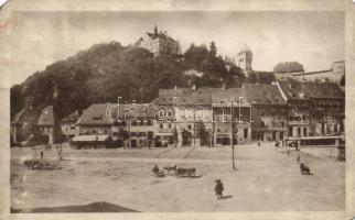 Segesvár, J. Csulak és Schoppelt üzlete, cukrászda / shop, confectionery
