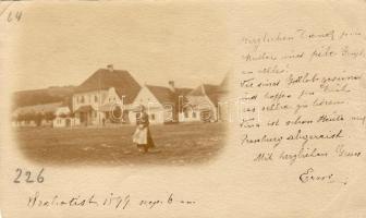 1899 Szobotist fotólap (win Riß)