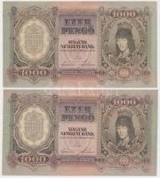 1943. 1000P (2x) T:II-,III Adamo P21