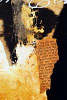 Ajtai Tamás (1952-): Párizs 1930. Vegyes technika, farost, jelzett, 80×80 cm