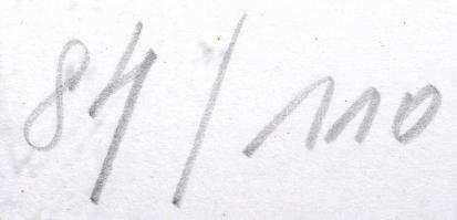 Victor Vasarely (1908-1997): Vega ZETT-4. Szitanyomat,  papír, jelzett, számozott (110/84), 35×34 cm