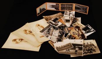 cca 1900-1980 Vegyes fotó tétel: 45 db régi fénykép, különböző formátumokban.