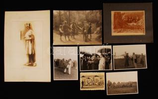 cca 1900-1980 Vegyes fotó tétel: 45 db régi fénykép, különböző formátumokban