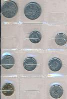 Málta 50db-os fémpénz gyűjtemény műbőr albumban T:vegyes
Malta 50pcs of coins in collector's al...