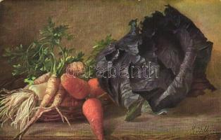 16 db RÉGI főként használatlan motívumlap; virág, művész, csendélet / 16 old mostly unused motive ca...