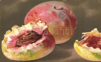 29 db RÉGI motívumlap sok lithoval; gyerek, virág, művész, csendélet, néger  / 29 old motive cards w...