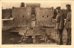 6 db RÉGI motívumlap egy fotóval; elsővilágháborús katonai / 23 old motive cards with one photo; WWI...