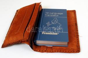 Franklin TG-470 márkájú szótárgép 12 nyelvvel (angol, cseh, francia, holland, lengyel, magyar, német...