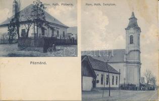 Pázmánd, Római katolikus templom és plébánia, kiadja Hangya (EK)