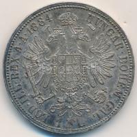 Ausztria 1884. 1Fl Ag "Ferenc József" T:2 patina Austria 1884. 1 Florin Ag "Franz Joseph" C:XF patina Krause KM#2222