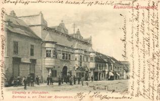 Kismarton, Eisenstadt; Városháza, Fő utca / town hall, street (b)