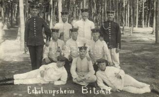 Wolfisheim, WWI German military camp, group photo