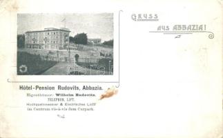 Abbazia, Hotel pension Rudovits (EK)