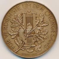 Ausztria DN "Bécsi és Alsó-Ausztriai Énekes Szövetség / Kóruséneklésért" Br díjérem. Szign.: A. Neuddeck / Neuberger (47mm) T:2 Austria ND "Singing Society of Vienna and Lower Austria (Der Sängerbund für Wien und Niederösterreich) / For Choral Singing (Für Verdienste um den Chorgesang)" Br awarding medal. Sign.: A. Neuddeck / Neuberger (47mm) C:XF