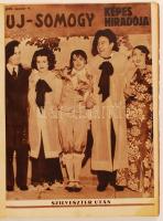 Uj-Somogy képes híradója, 1935. évi évfolyam. Egybekötve, papírkötésben, jó állapotban