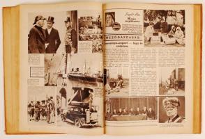 Uj-Somogy képes híradója, 1935. évi évfolyam. Egybekötve, papírkötésben, jó állapotban