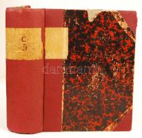 Arany János kisebb költeményei. 1-2. köt. Pest, 1867, Ráth Mór. A két kötet félvászon kötésben egybe...