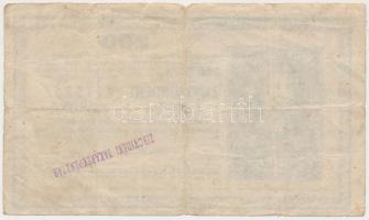 1918. 200K "A 2009" sima hátlappal, hátlapon "ZIRCVIDÉKI TAKARÉKPÉNZTÁR" felülbé...