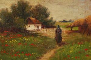 Neogrády jelzéssel: Tanya. Olaj, vászon, 49×39 cm